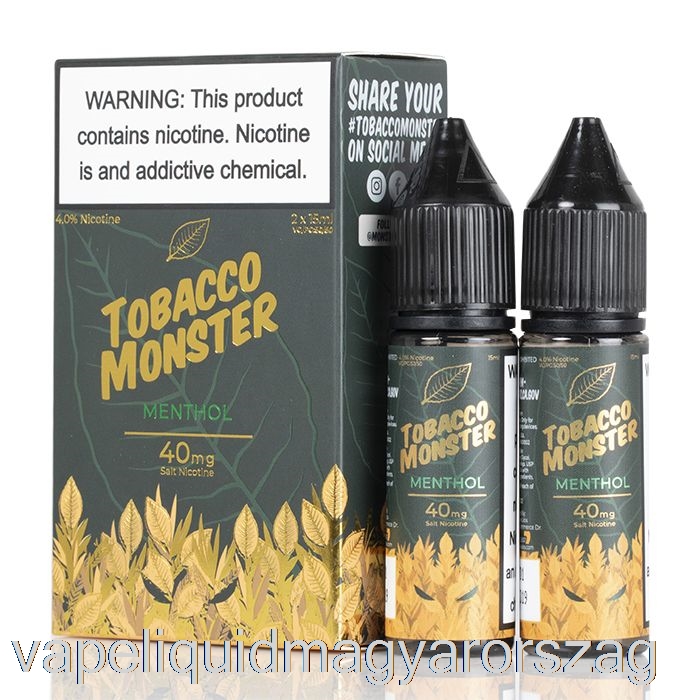 Mentol - Dohányszörny Sók - 30ml 48mg Vape Toll